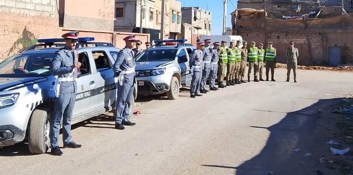 للمرة الثانية خلال أسبوع.. حملة أمنية مشتركة “تُطوّق” الجريمة بجماعة أيت اعميرة