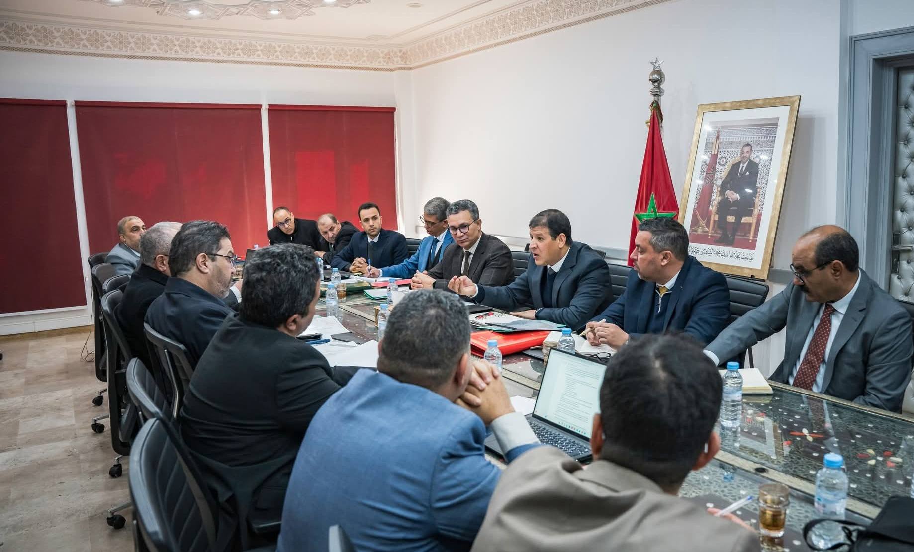 عامل إقليم تارودانت يترأس اجتماعاً لتتبع أوراش برنامج التنمية الحضرية 2025–2029