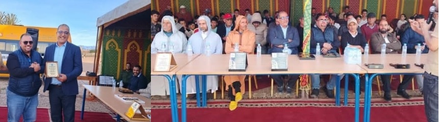 حملة انتخابية سابقة لأوانها بإنشادن: “تكريم” يثير الجدل وغياب رئيس الجماعة يكشف المستور