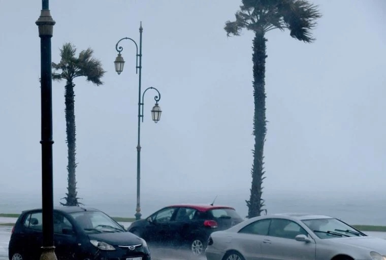 أمطار قوية تصل إلى 100 ملم بالشمال