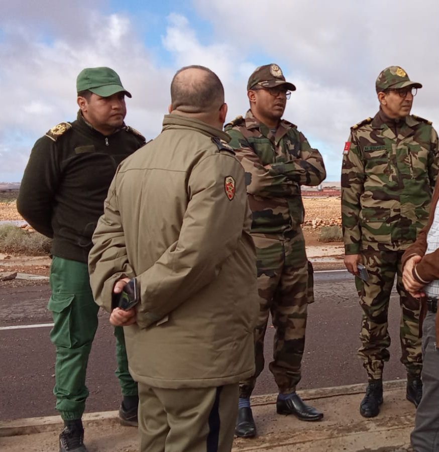 عامل الإقليم يقف على جاهزية التدخلات بعد الفيضانات بإقليم اشتوكة آيت باها