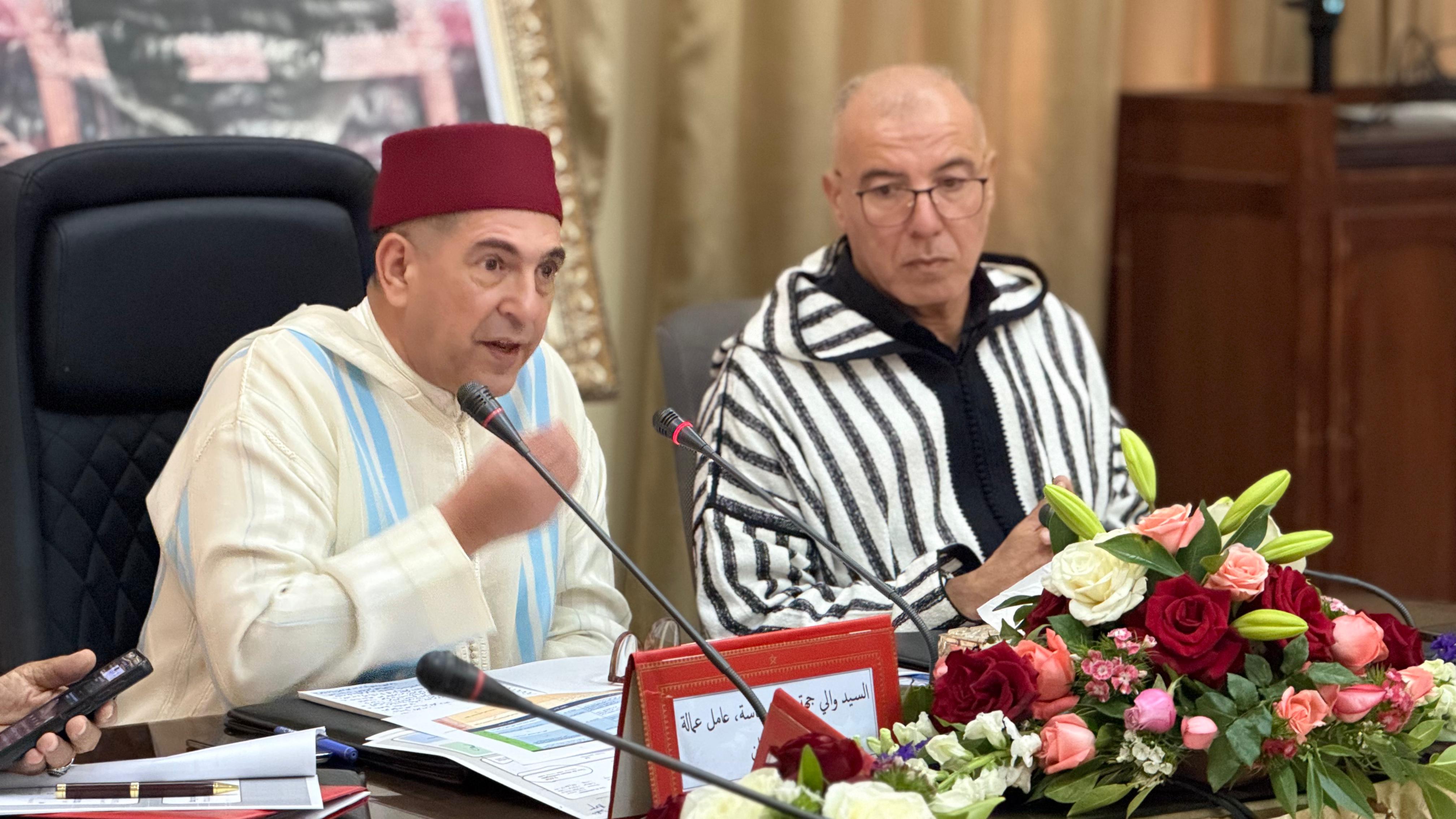 بجماعة الدراركة…الوالي سعيد أمزازي ينهي الجولة الميدانية الرمضانية لهذا اليوم