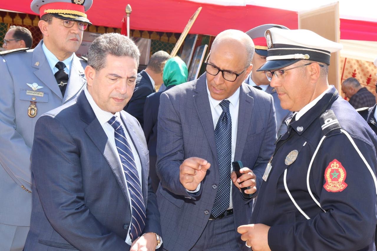 والي جهة سوس ماسة يشرف ببيوكرى على فعاليات اليوم الوطني للسلامة الطرقية.