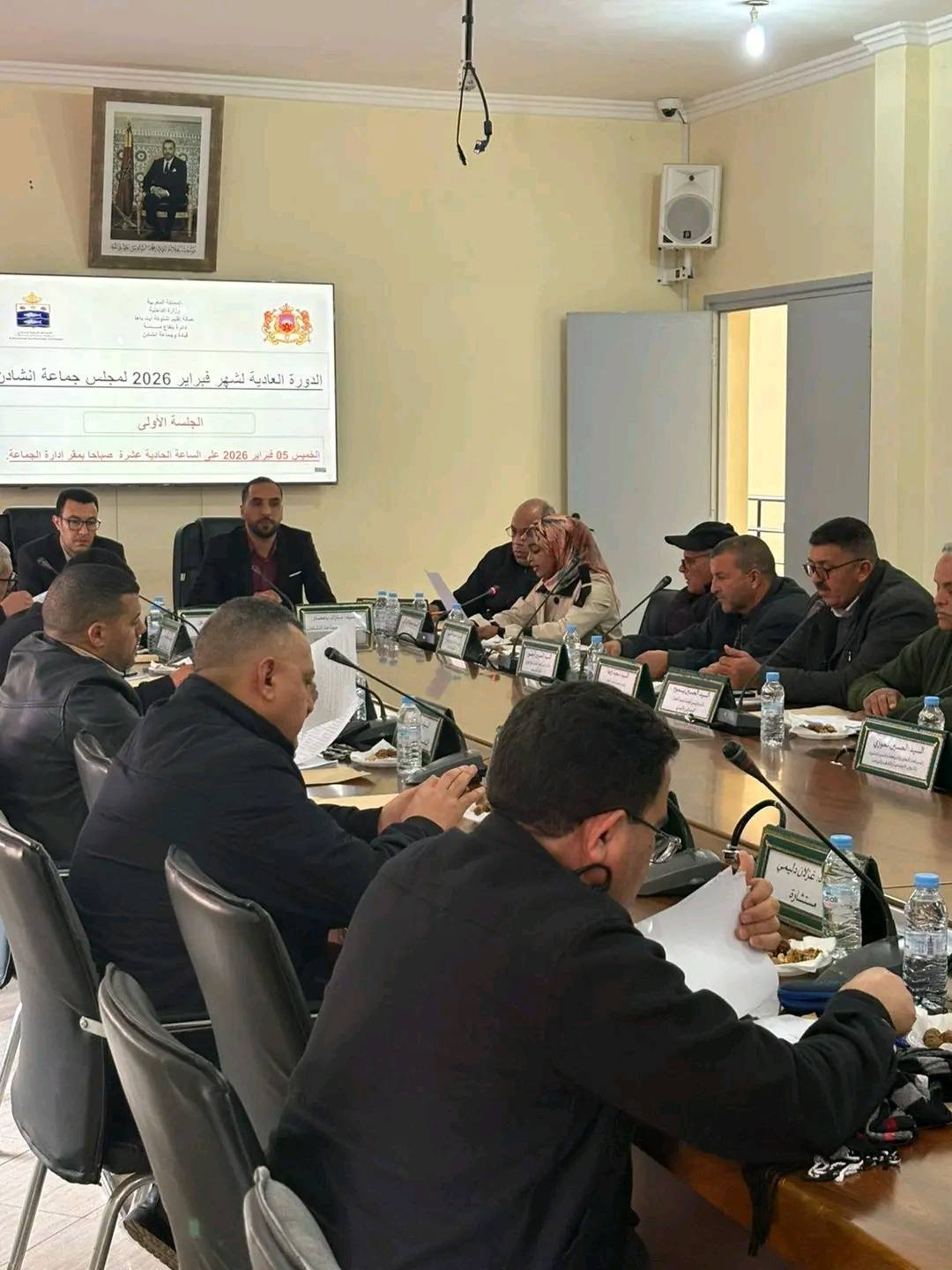 جماعة إنشادن: دورة فبراير 2026 تضع النقل المدرسي وتنظيم السير في صلب أولوياتها