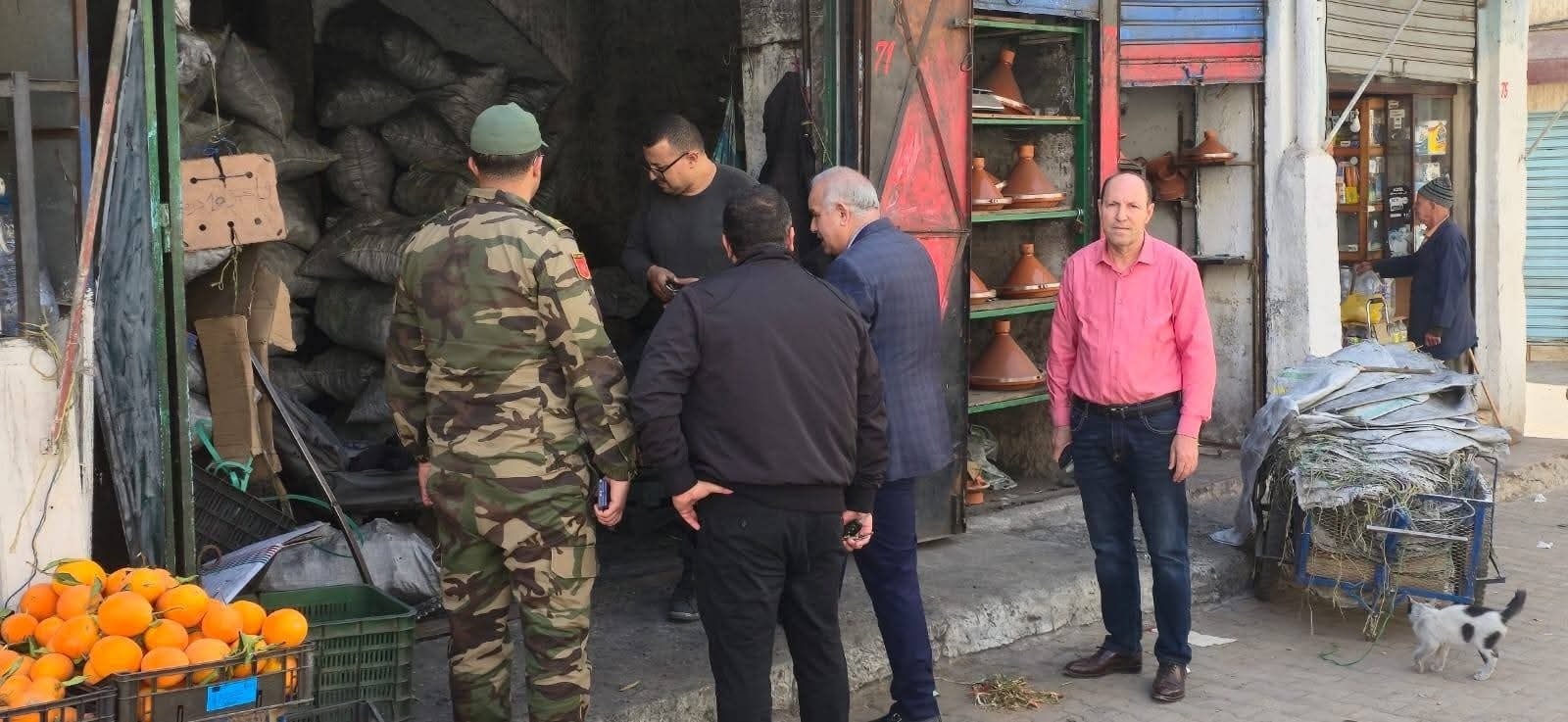 رسائل ميدانية قوية.. عامل إنزكان يتفقد أحد أقدم الفضاءات التجارية بالمدينة العتيقة