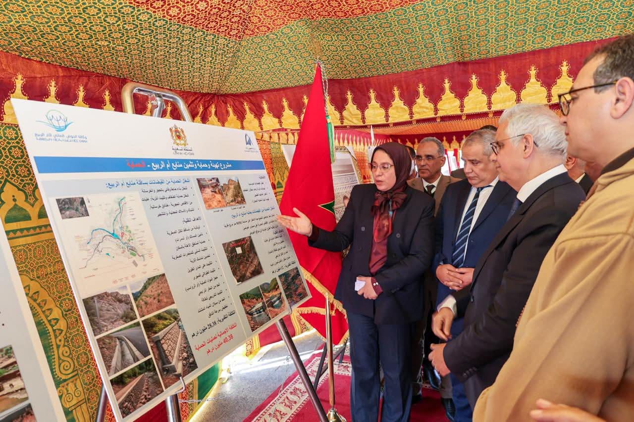 نزار بركة يشرف على تدشين مشاريع طرقية ومائية بإقليم خنيفرة