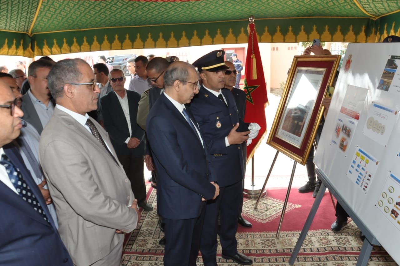 اشتوكة أيت باها: الوقاية المدنية تستعرض حصيلة تدخلاتها بحضور عامل الإقليم