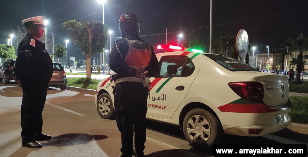 أمن آيت ملول يتدخل بصرامة لإنهاء “فوضى الدراجات النارية” بساحة أدمين