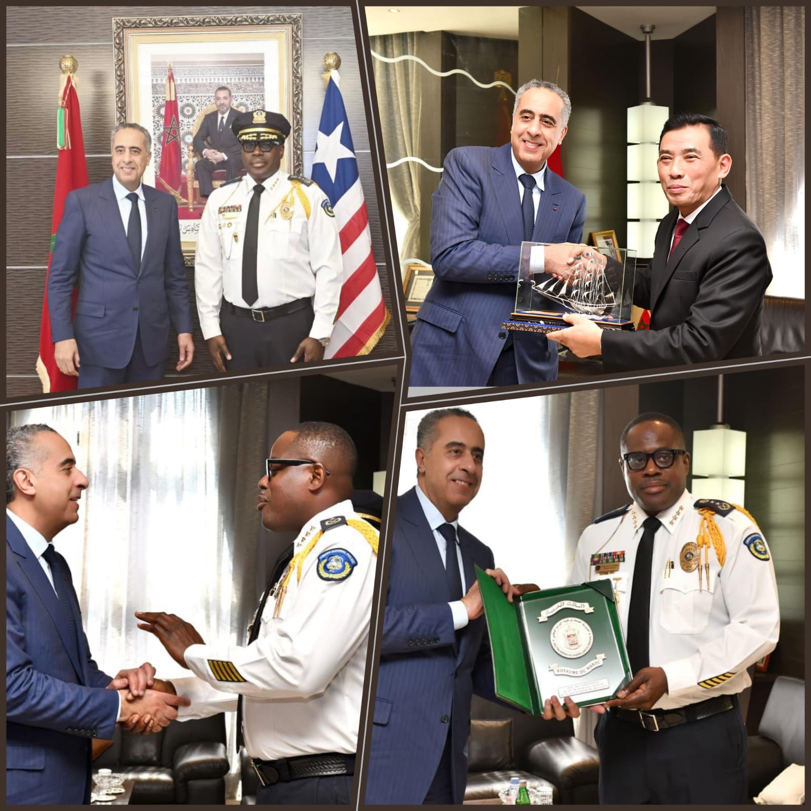 حموشي يتباحث مع مسؤولين من أندونيسيا وليبيريا لتعزيز التعاون الأمني الدولي