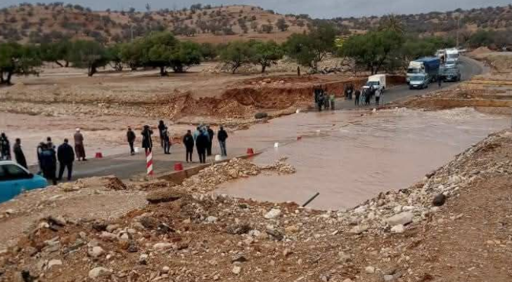 أمطار رعدية قوية ورياح عاتية في عدد من مناطق المملكة