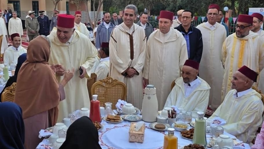 محمد الزهر في دار المسنين بآيت ملول: حين تعانق المسؤوليةُ دفءَ الإنسانية.