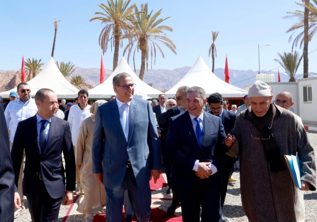 أخنوش يعطي انطلاقة مجموعة من المشاريع التنموية بإقليم تزنيت