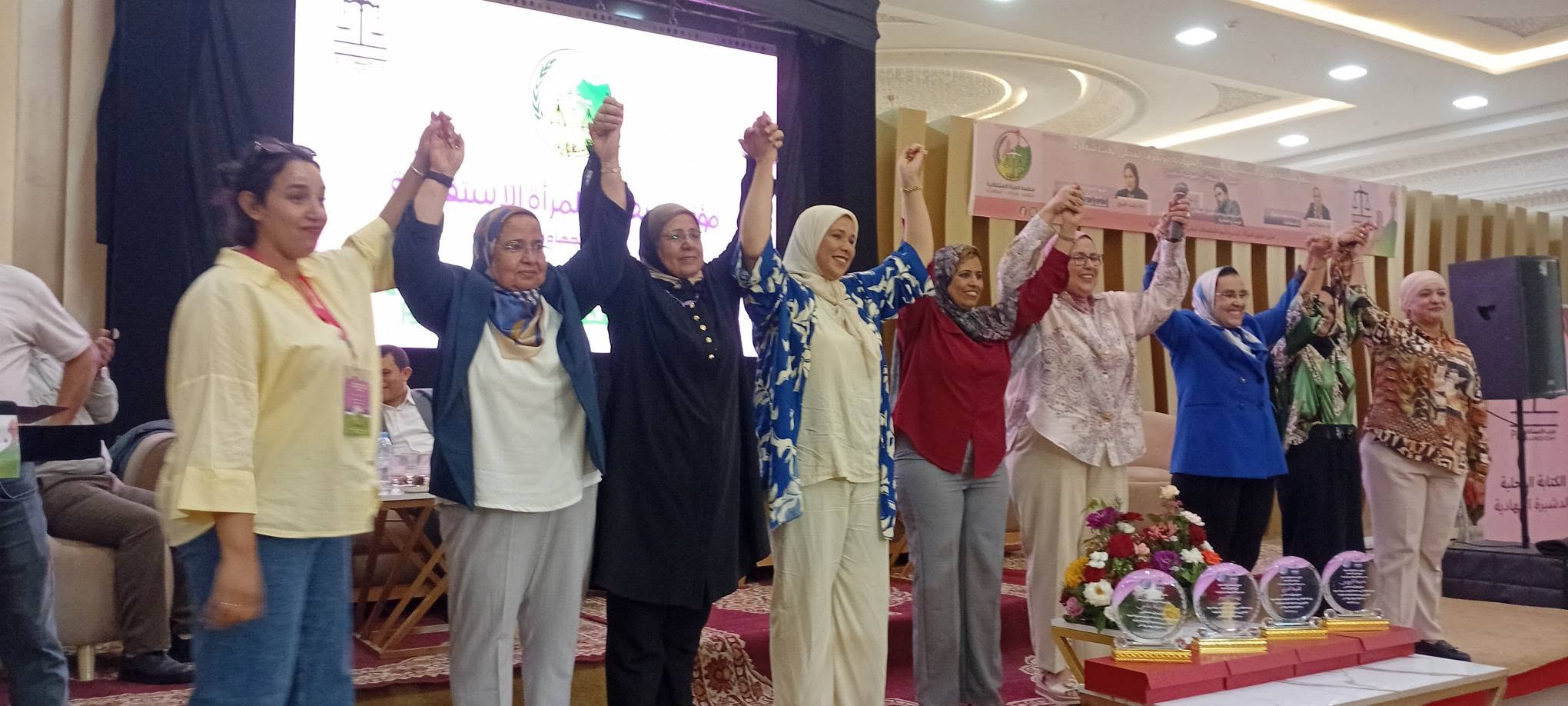 سليمة الجعواني تقود المرأة الاستقلالية بالدشيرة الجهادية: تتويجٌ لمسار من النضال الجمعوي