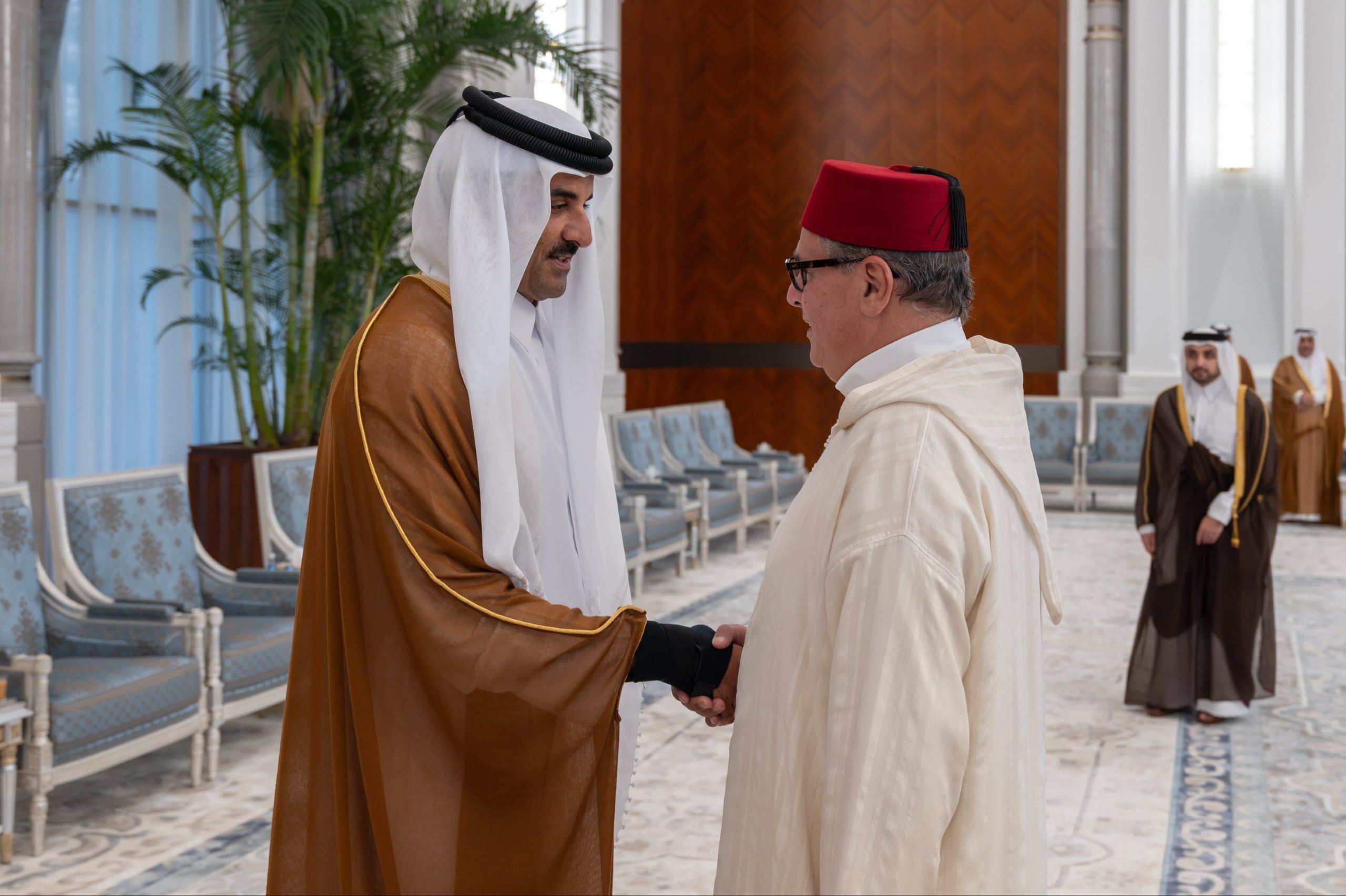 بتكليف من جلالة الملك.. أخنوش يحل بالدوحة لتقديم التعازي في وفاة الأمير الوالد الشيخ حمد بن خليفة آل ثاني