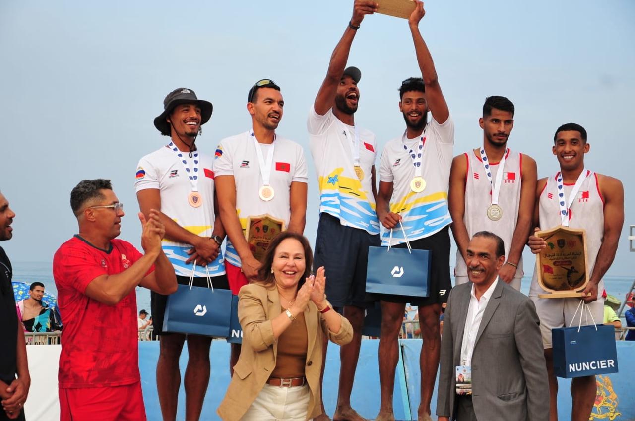 البطولة العربية للكرة الطائرة الشاطئية تحت السيطرة المغربية