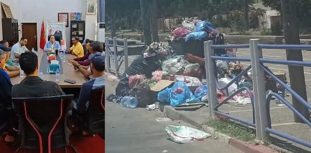 اجتماع تنسيقي بإنزكان لتجويد خدمات النظافة ومعالجة تعثرات جمع النفايات