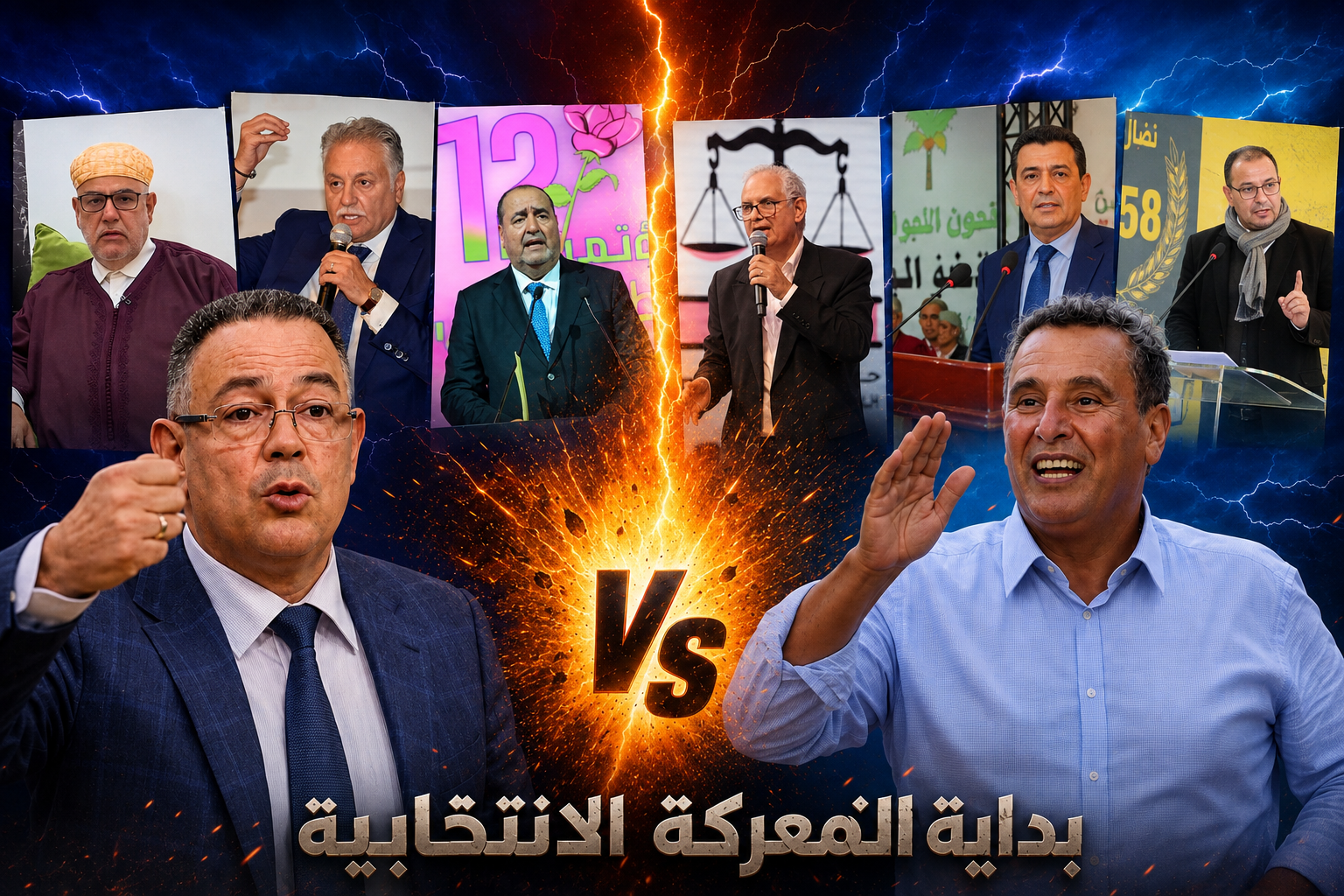 بداية المعركة الإنتخابية…تسجيل صوتي يشعل حدة التنافس بين البام والأحرار حول صدارة الإنتخابات