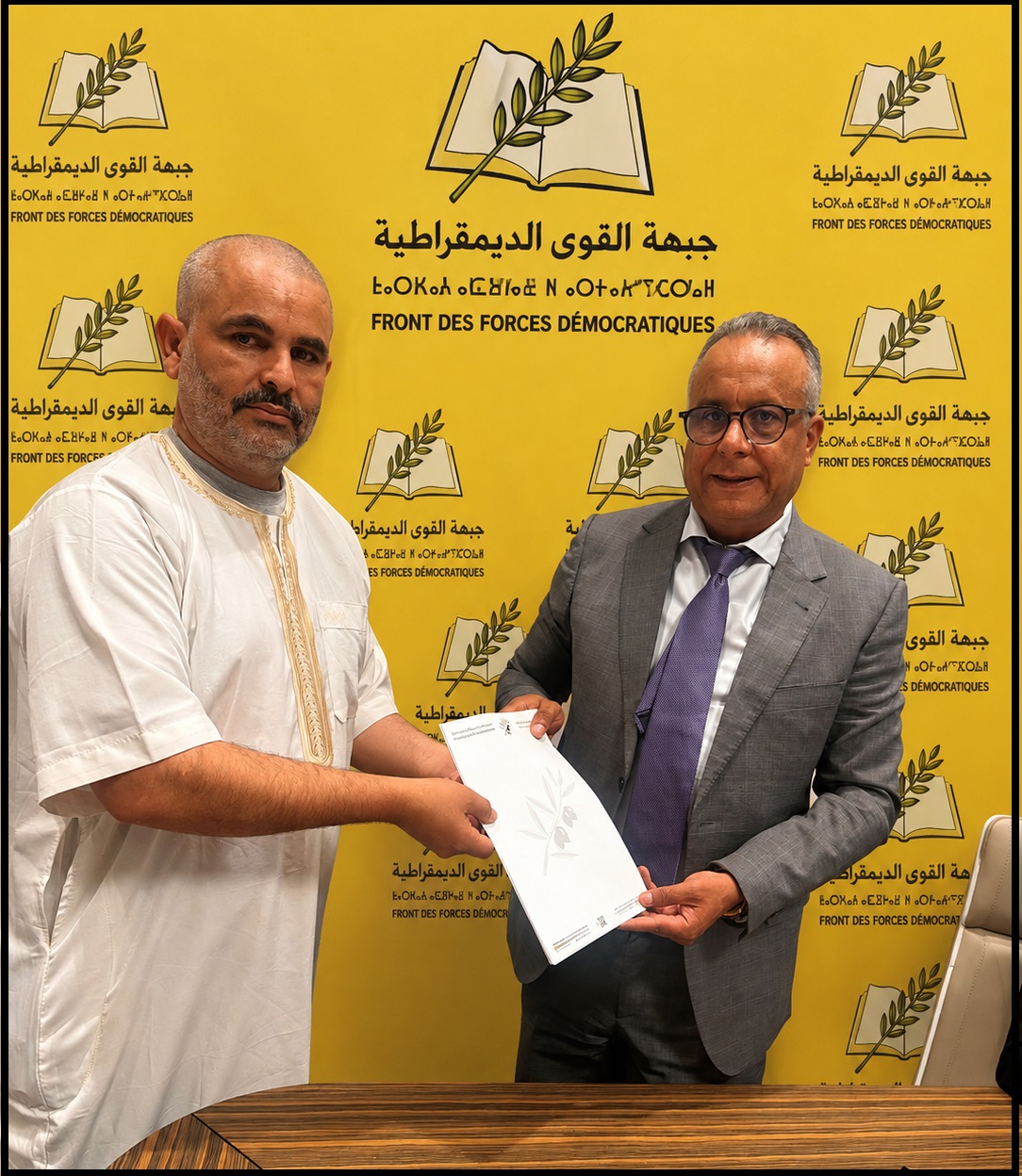 لحسن أقديم «لوفيس» يقود لائحة جبهة القوى الديمقراطية باشتوكة أيت باها في التشريعيات المقبلة