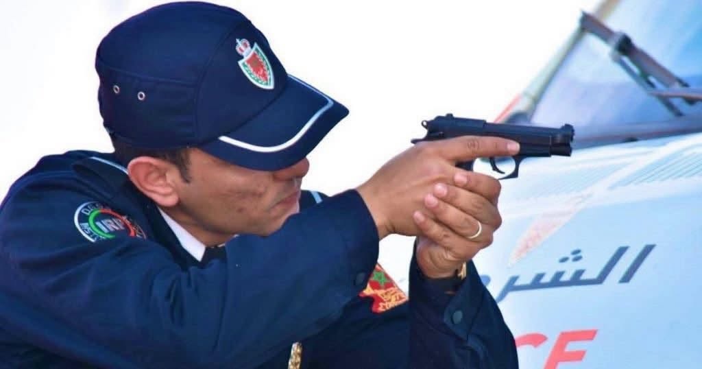 رصاص وظيفي ينهي تهديداً خطيراً لأمن المواطنين وعناصر الشرطة بأكادير