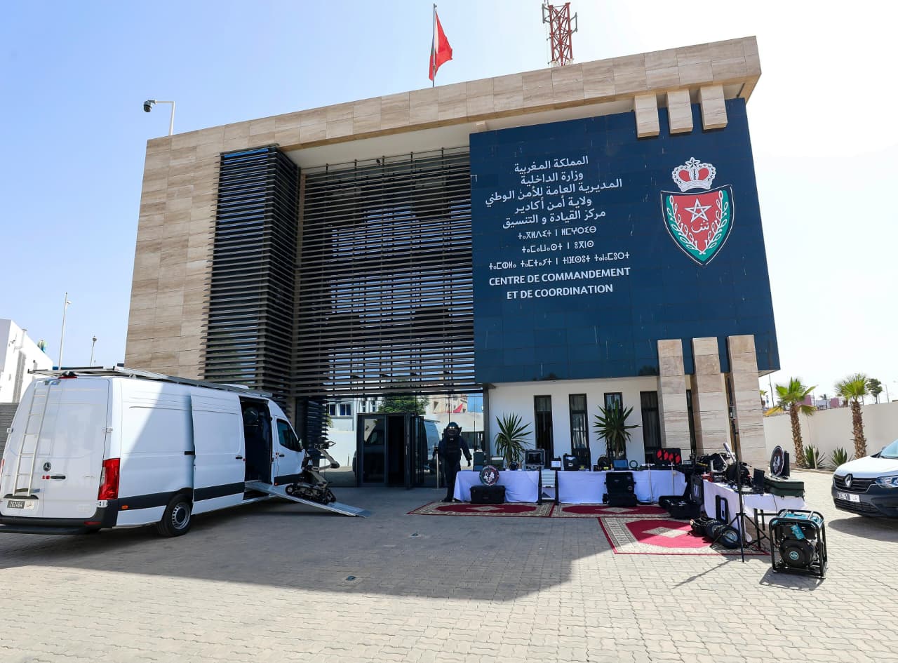 إعطاء الانطلاقة الرسمية لعمل الفرقة الجهوية للمتفجرات التابعة لولاية أمن أكادير