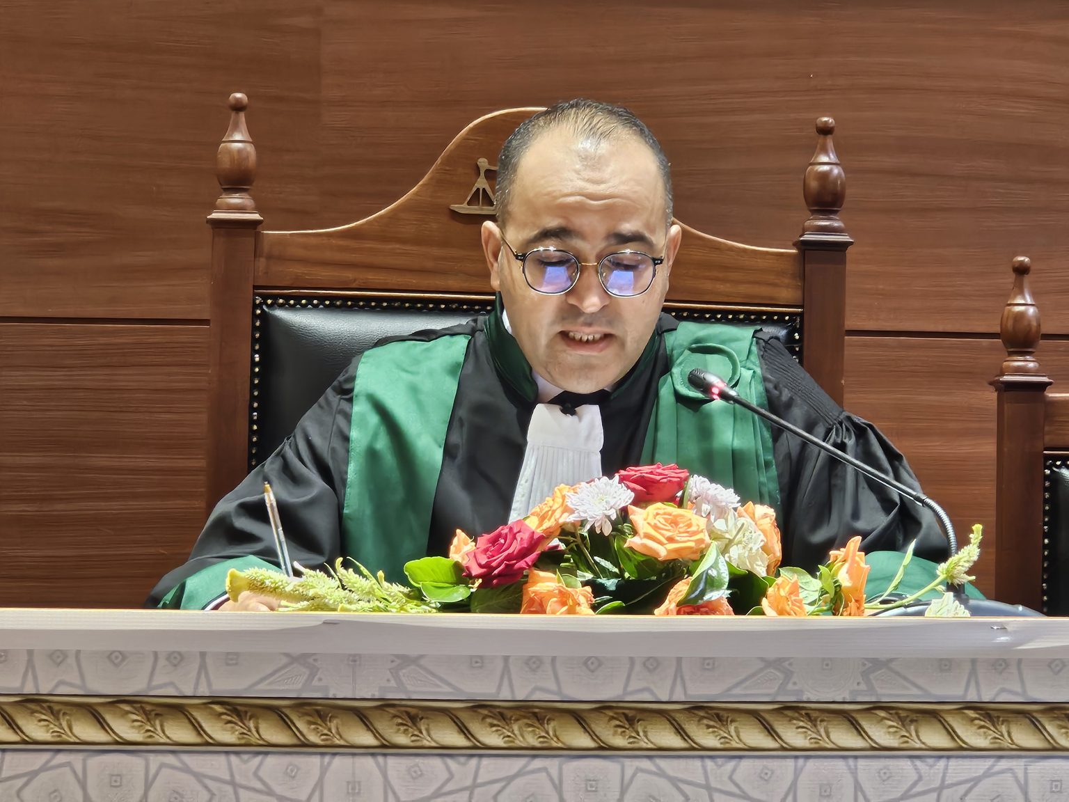 تنصيب الأستاذ محمد الزهاري رئيساً للمحكمة الابتدائية ببيوكرى