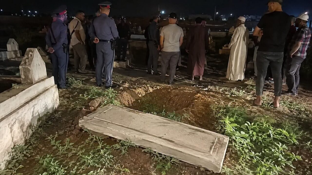 نبش قبر حديث الدفن يستنفر الدرك الملكي والسلطات