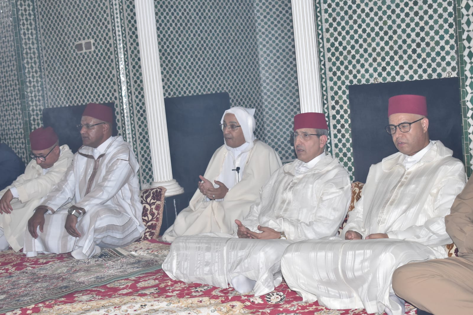 اشتوكة أيت باها بمناسبة الذكرى الثامنة والعشرين لوفاة المغفور له الملك الحسن الثاني طيب الله ثراه عامل الاقليم يترأس حفلا دينيا مهيبا