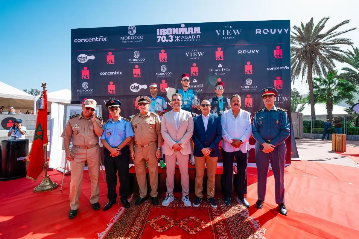 آيرونمان أكادير 2026: عاصمة سوس تعزز إشعاعها الرياضي الدولي وعزيز هداج يتألق بالمركز الثاني.