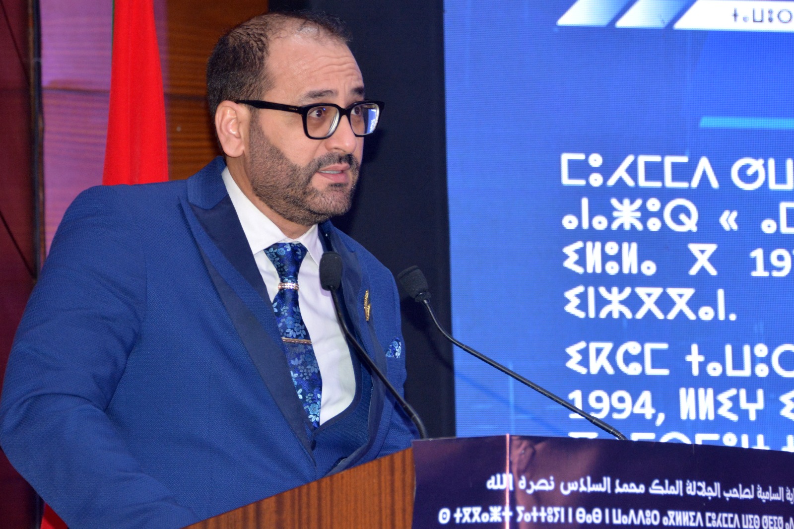 محمد صوابي أماواس يحصد الجائزة الوطنية للثقافة الأمازيغية عن أغنية أمدلو.